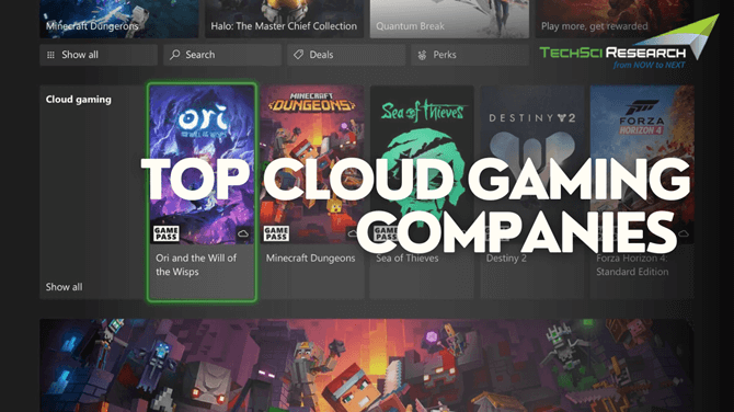 Top Cloud Gaming Companies 